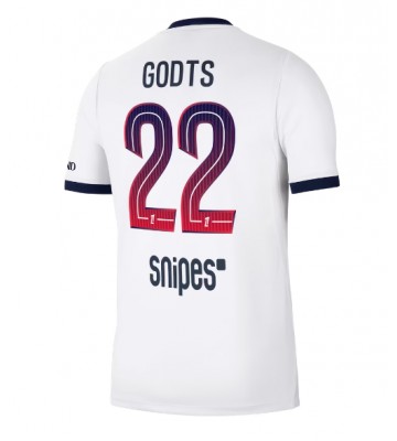 Paris Saint-Germain Mika Godts #22 Udebanetrøje 2026-27 Kortærmet